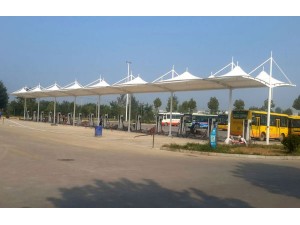 膜結(jié)構(gòu)充電樁